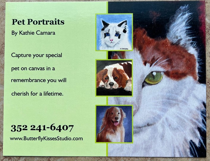 Pet Portraits, Acrylic, canvas, pets, dog, cat, best friend, Kathie Camara, Painting